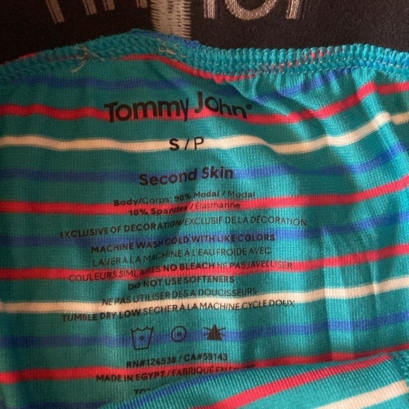 NWT Tommy John Second Skin sleep shorts and boxers, 3 pair, all size small - Picture 6 of 8